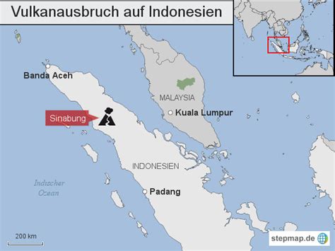 vulkanausbruch indonesien karte